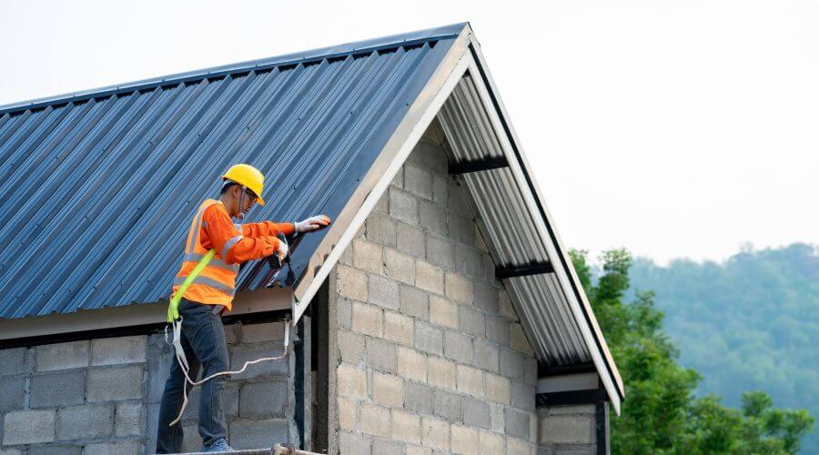Professional metal roof installation in Riceville, IA